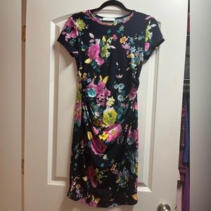 My Bump floral maternity dress, size L.